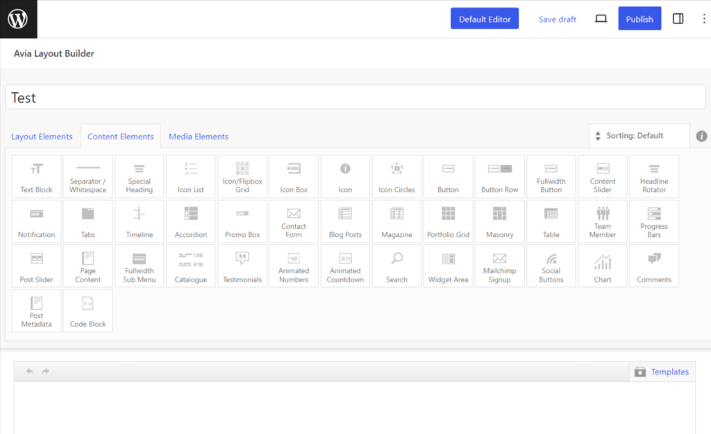 Advanced Layout Editor