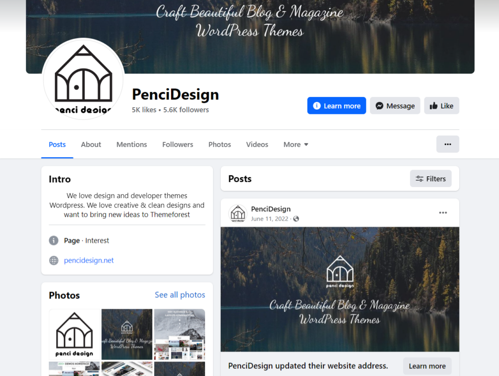 Soledad's Facebook page