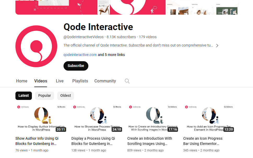 Qode YouTube