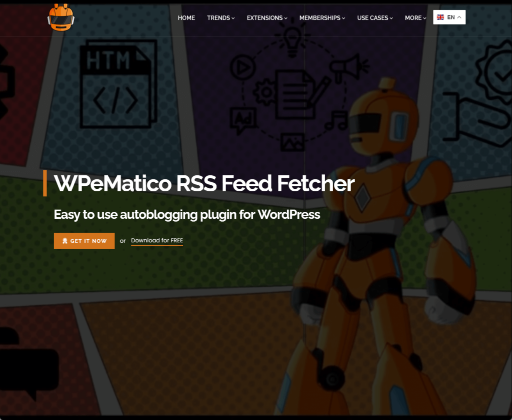 Easy to use autoblogging plugin for WordPress