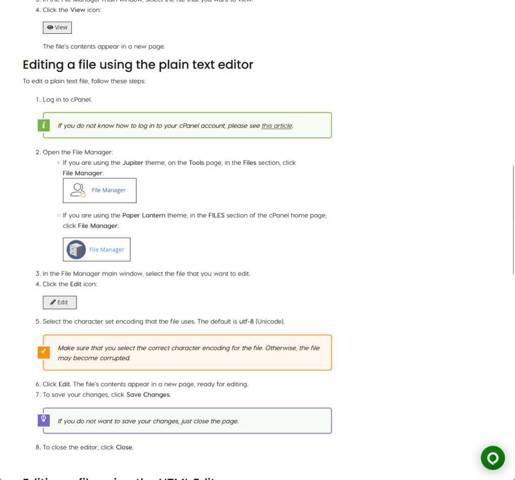 a sample knowledge base article from a2 hosting