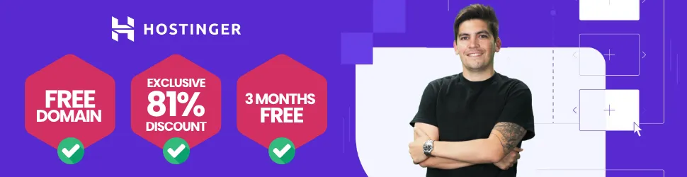 Gain your customer's trust with Hostinger