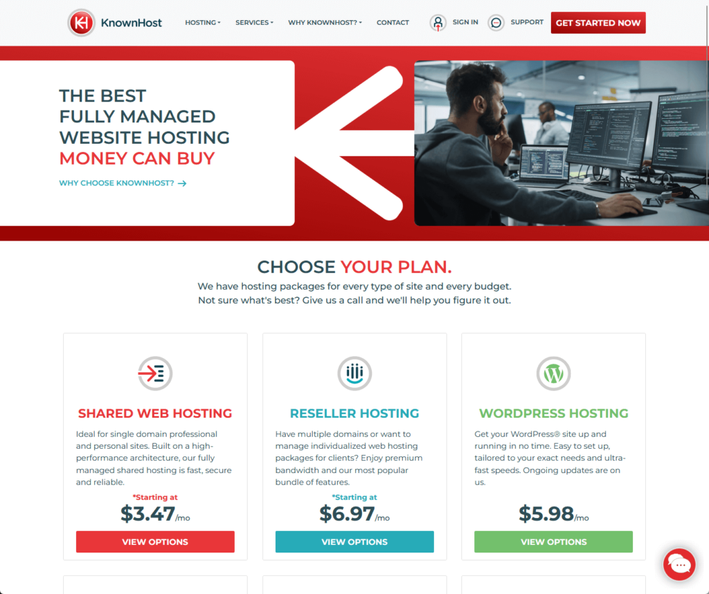 KnownHost: The Best Fully managed Website hosting Money Can Buy