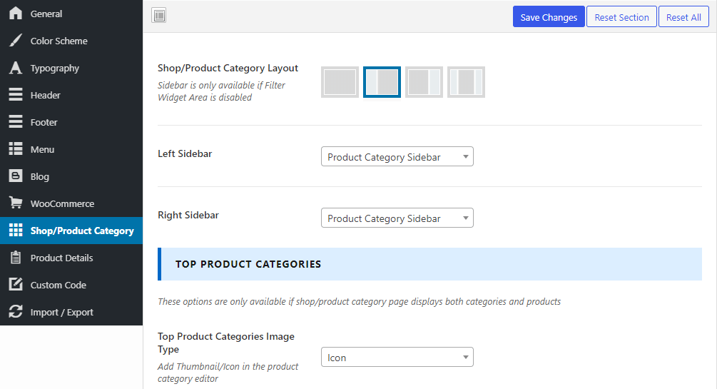 Ecomall Shop & Product Category