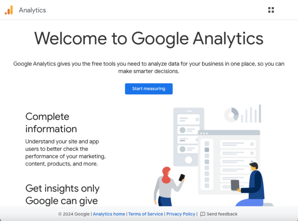 Welcome to Google Analytics